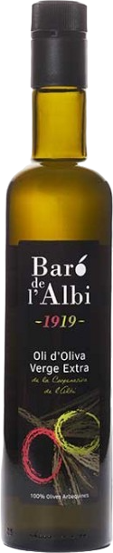 МАСЛО ОЛИВКОВОЕ BARO DE ALBI, EXTRA VIRGIN, 0,5 Л, СТЕКЛО