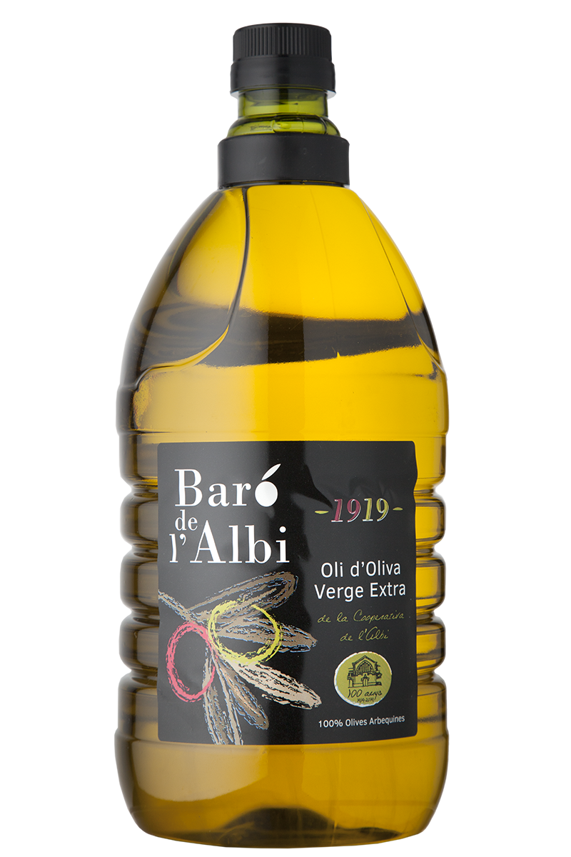 МАСЛО ОЛИВКОВОЕ BARO DE ALBI, EXTRA VIRGIN, 2 Л, ПЛАСТИК