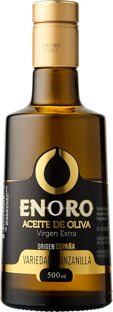 МАСЛО ОЛИВКОВОЕ EXTRA VIRGIN ENORO 0,5 Л, В СТЕКЛЕ